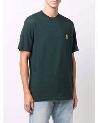 T-shirt à col rond vert foncé Carhartt WIP