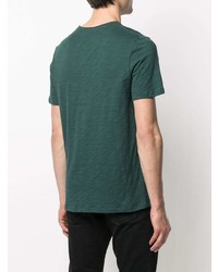 T-shirt à col rond vert foncé Zadig & Voltaire