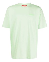 T-shirt à col rond vert menthe 032c