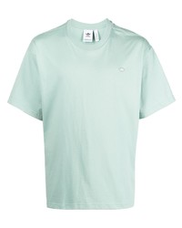 T-shirt à col rond vert menthe adidas