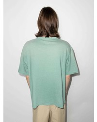 T-shirt à col rond vert menthe VISVIM