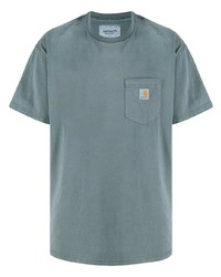 T-shirt à col rond vert menthe Carhartt WIP