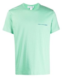 T-shirt à col rond vert menthe Comme Des Garcons SHIRT