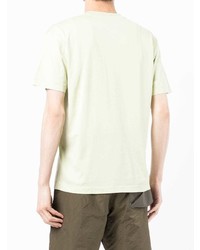 T-shirt à col rond vert menthe Stone Island