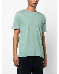 T-shirt à col rond vert menthe Isabel Marant