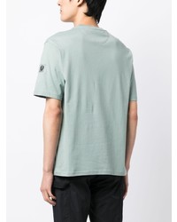 T-shirt à col rond vert menthe Belstaff