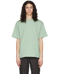 T-shirt à col rond vert menthe GR10K