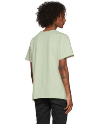 T-shirt à col rond vert menthe John Elliott