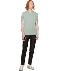 T-shirt à col rond vert menthe Tom Ford