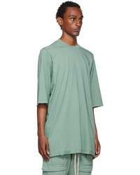 T-shirt à col rond vert menthe Rick Owens DRKSHDW