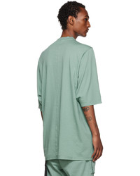 T-shirt à col rond vert menthe Rick Owens DRKSHDW