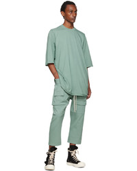 T-shirt à col rond vert menthe Rick Owens DRKSHDW