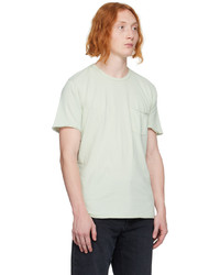 T-shirt à col rond vert menthe rag & bone