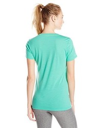 T-shirt à col rond vert menthe Icebreaker