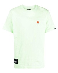 T-shirt à col rond vert menthe Izzue