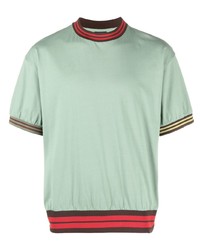 T-shirt à col rond vert menthe Jacquemus
