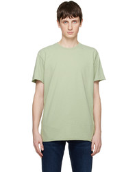 T-shirt à col rond vert menthe John Elliott