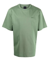 T-shirt à col rond vert menthe Juun.J
