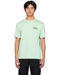 T-shirt à col rond vert menthe Li-Ning