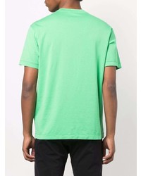 T-shirt à col rond vert menthe Stone Island