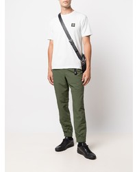 T-shirt à col rond vert menthe Stone Island