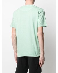 T-shirt à col rond vert menthe Stone Island