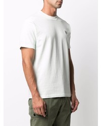 T-shirt à col rond vert menthe Stone Island