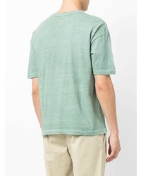 T-shirt à col rond vert menthe VISVIM