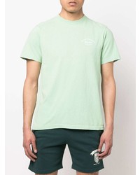 T-shirt à col rond vert menthe Sporty & Rich