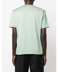 T-shirt à col rond vert menthe Stone Island