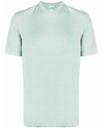 T-shirt à col rond vert menthe Malo