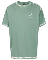 T-shirt à col rond vert menthe Mauna Kea