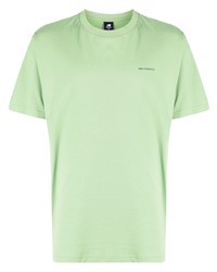 T-shirt à col rond vert menthe New Balance