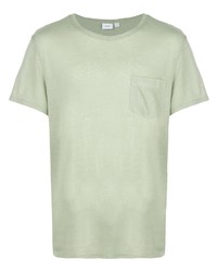 T-shirt à col rond vert menthe Onia