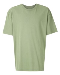 T-shirt à col rond vert menthe OSKLEN