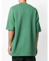 T-shirt à col rond vert menthe Rick Owens DRKSHDW