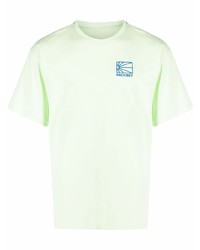 T-shirt à col rond vert menthe PACCBET
