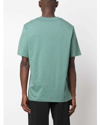 T-shirt à col rond vert menthe Oamc