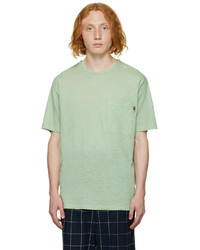 T-shirt à col rond vert menthe Paul Smith