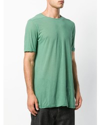 T-shirt à col rond vert menthe Rick Owens DRKSHDW