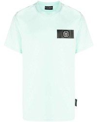 T-shirt à col rond vert menthe Plein Sport