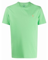 T-shirt à col rond vert menthe Polo Ralph Lauren