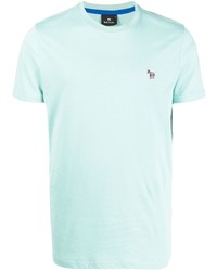 T-shirt à col rond vert menthe PS Paul Smith