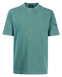 T-shirt à col rond vert menthe PS Paul Smith