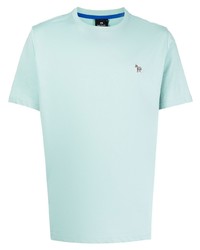 T-shirt à col rond vert menthe PS Paul Smith