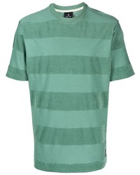 T-shirt à col rond vert menthe PS Paul Smith