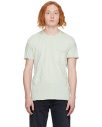 T-shirt à col rond vert menthe rag & bone