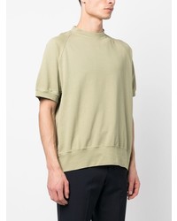T-shirt à col rond vert menthe Barena