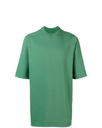 T-shirt à col rond vert menthe Rick Owens DRKSHDW