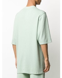 T-shirt à col rond vert menthe Rick Owens DRKSHDW